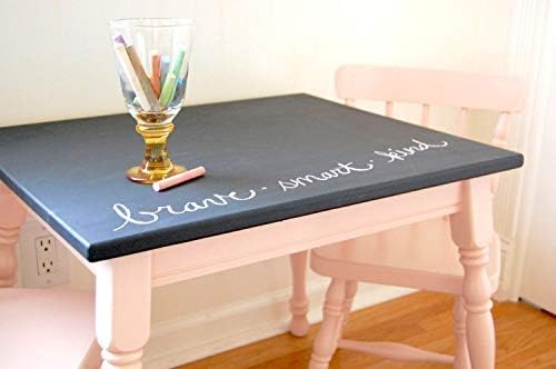 Chalkboard Blackboard Paint - Brush on Wood