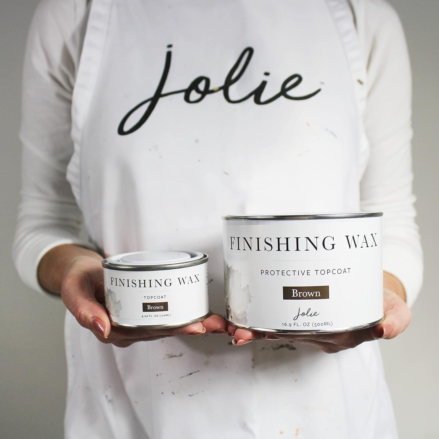 Jolie Finishing Wax - Protective topcoat Paint - Use on interior furniture